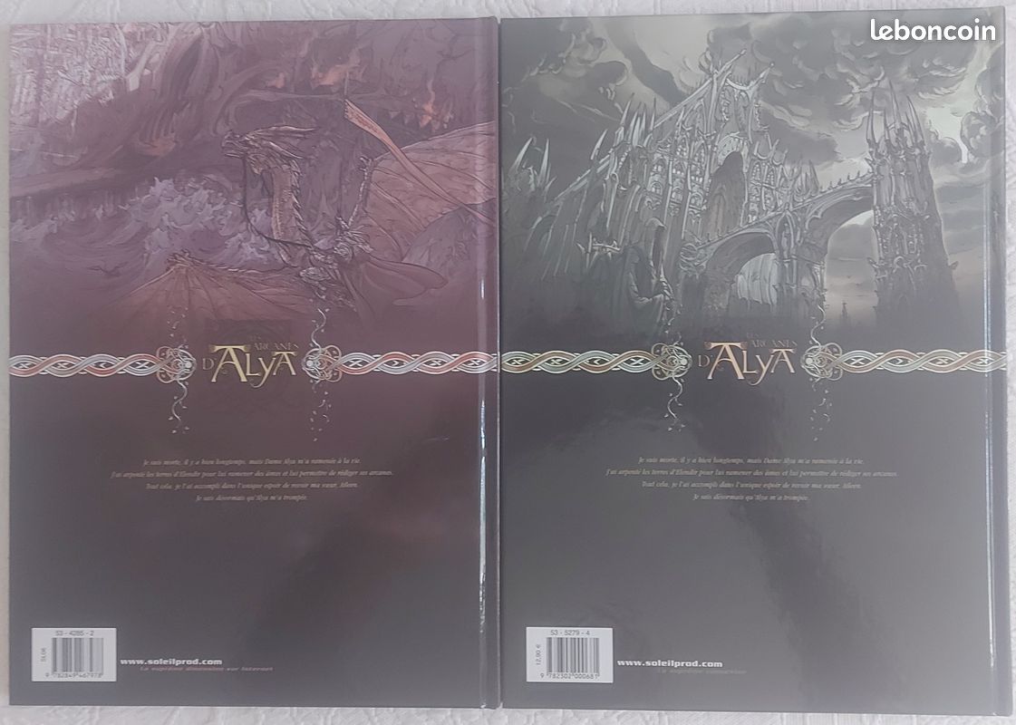 BD Les arcanes d'Alya (Série complète N°1 & 2) (image 2)
