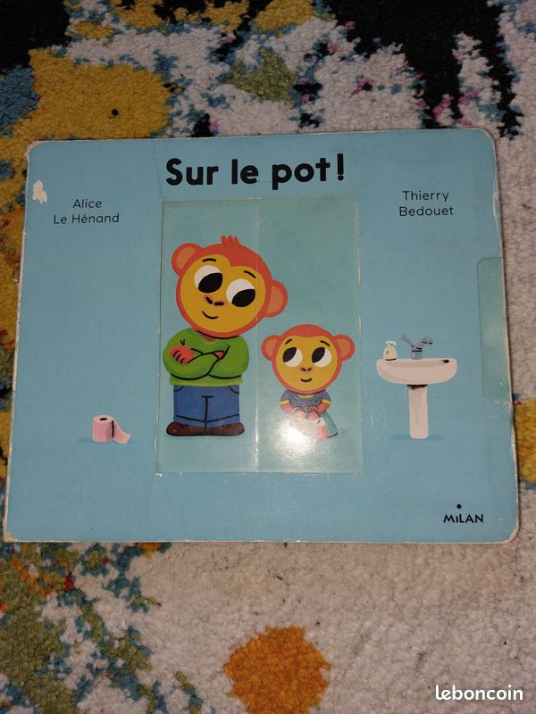 Livre pour Enfant, Sur le Pot collection Les Minousses (image 1)