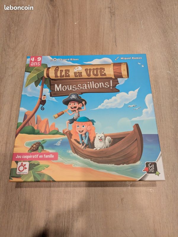 Jeu de société ile en vue moussaillons (image 1)