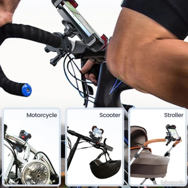 Support Téléphone Vélo Etanche, Sacoche Telephone Velo, Porte Telephone