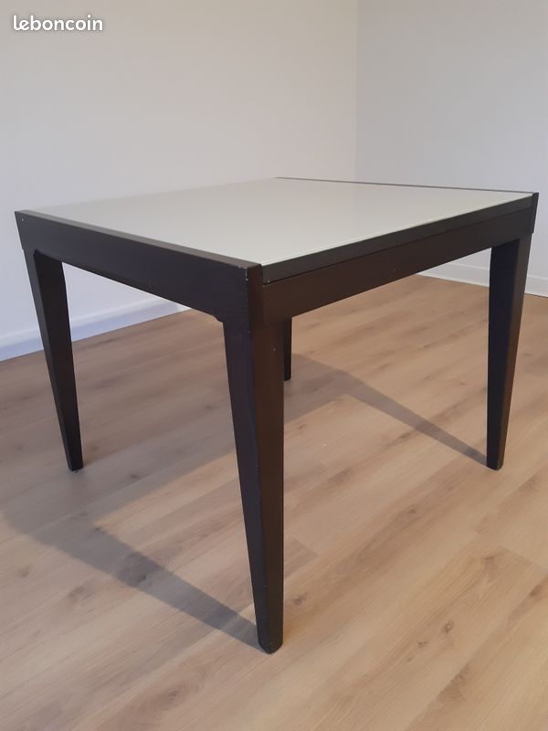 Table bois et verre (image 2)