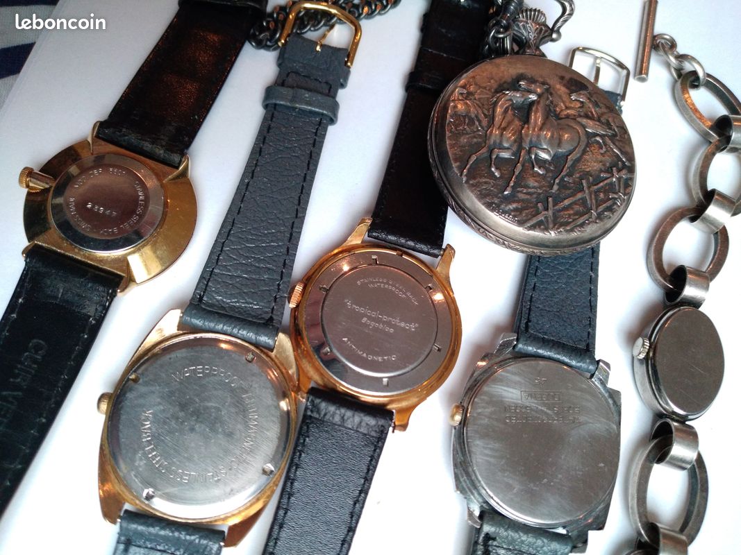 Six montres diverses mécanique & automatique (image 6)