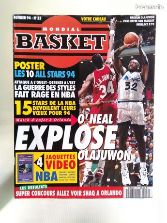 Vends Vintage Mondial Basket Photos Inédites Michael Rare Air Issue