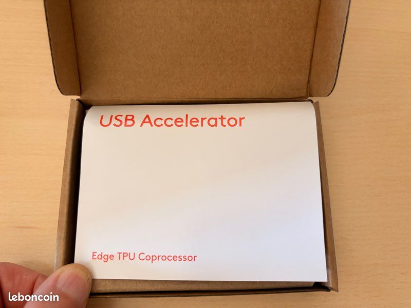 Google Coral USB Accelerator Edge TPU IA– Comme neuf – Facture + (image 2)