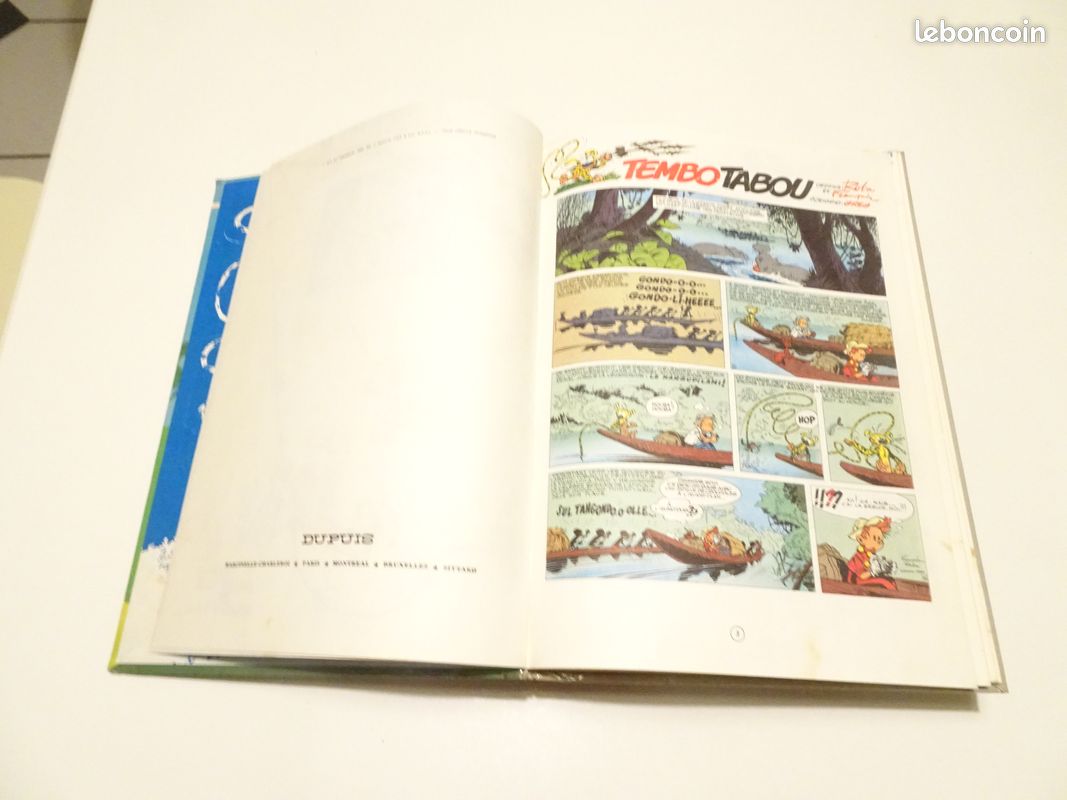 Bd : spirou et fantasio 24 : tembo tabou . Eo (image 13)