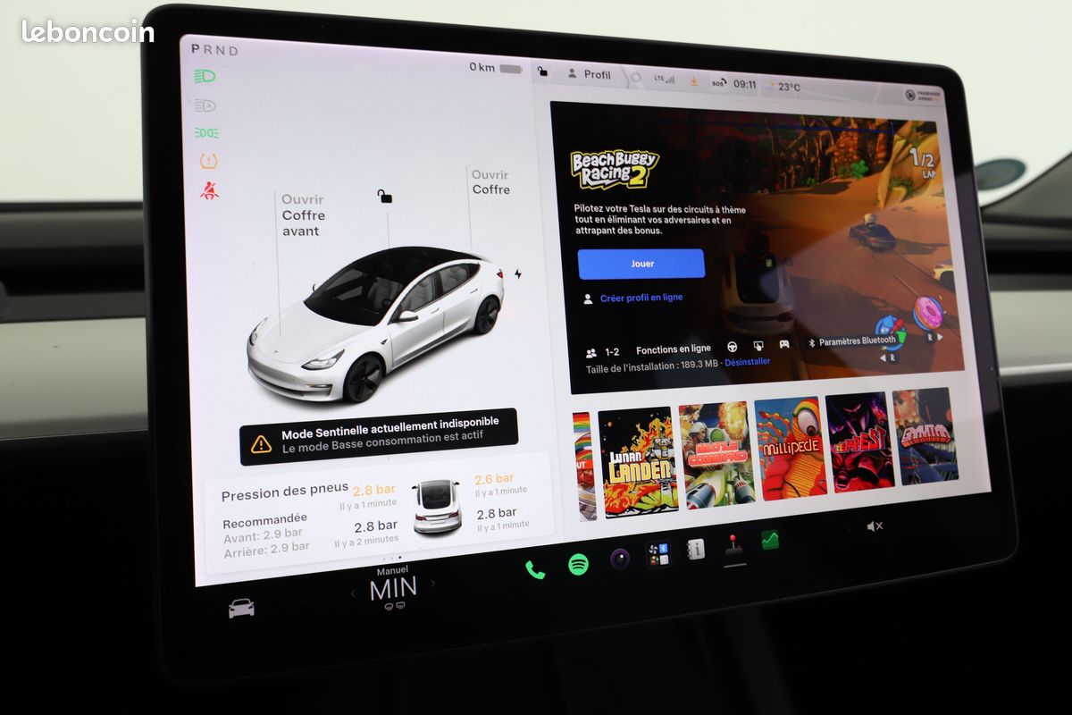 Tesla Model 3 Autonomie Standard Plus RWD 60 kWh 275 ch (image 18)