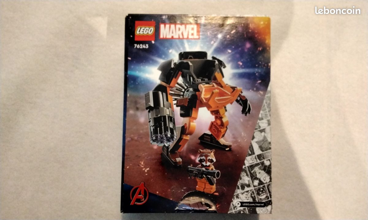 LEGO MARVEL rocket méchant armour (image 1)