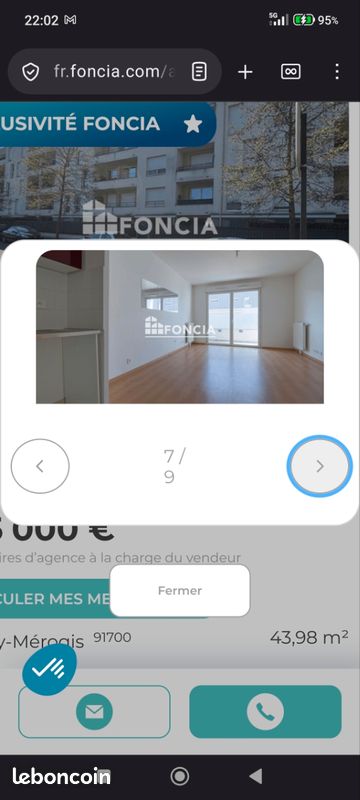 Appartement 2 pièces 43 m² · à Fleury-Mérogis · 43 m² · 165 000 €