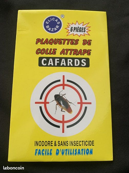 Anti Cafards Puissant Professionnel 5 Pièges Collants Pour Blattes Et Cafards Avec Appâts Piege A Cafard