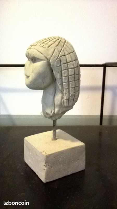 Statue terre crue (image 3)