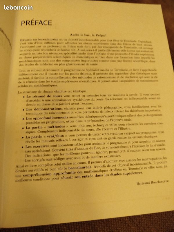 Programme terminale spécialité maths (image 3)