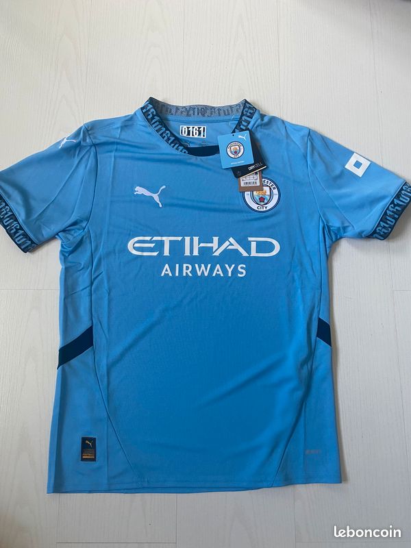 Maillot Domicile Manchester City 24/25 - Taille M - Occasion Avec étiquettes - PUMA