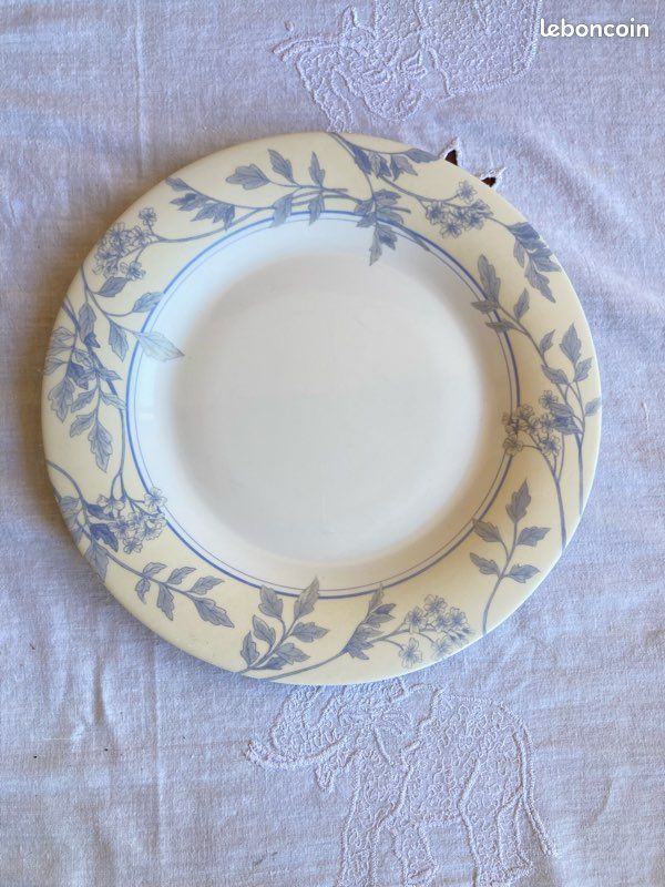 6 assiettes plates Arcopal (image 4)