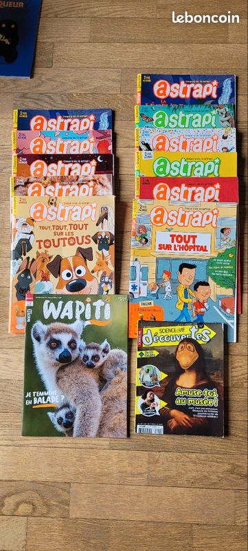 Lot Magazines Astrapi (image 1)