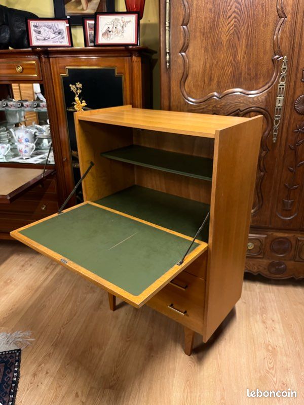 Bureau secrétaire vintage années 60 (image 3)