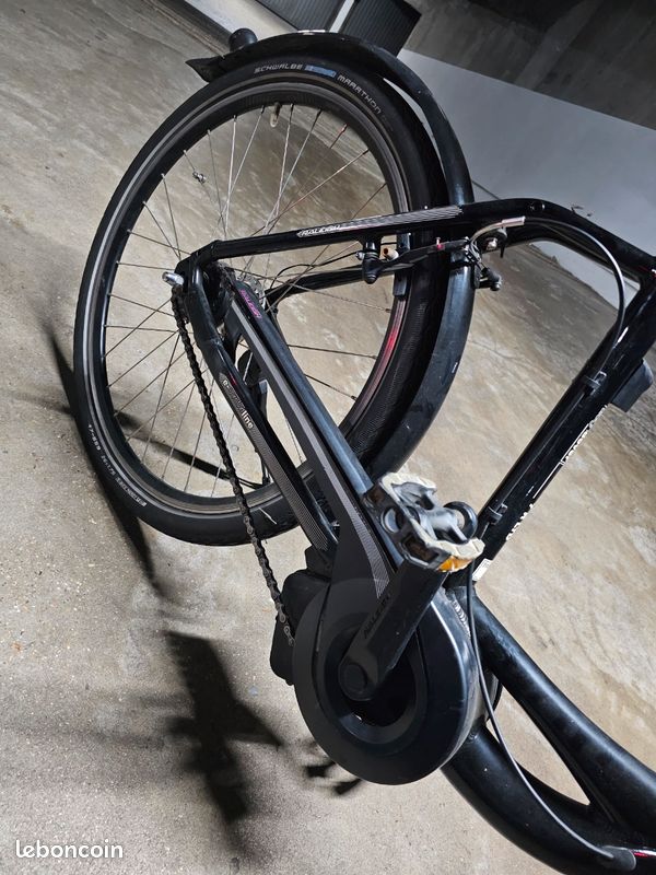 für RALEIGH Dover Impulse 7R, Original E-Bike Akku 36V 17Ah