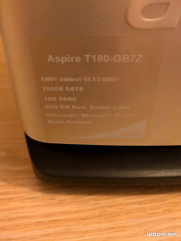 Ordinateur Acer Windows Vista (image 11)