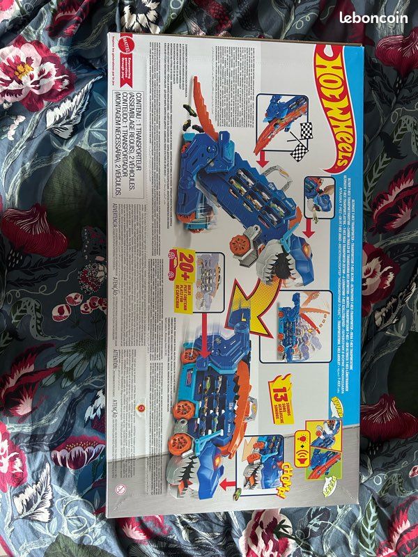 Camion city transporteur t-rex hot wheels Jeux Jouets
