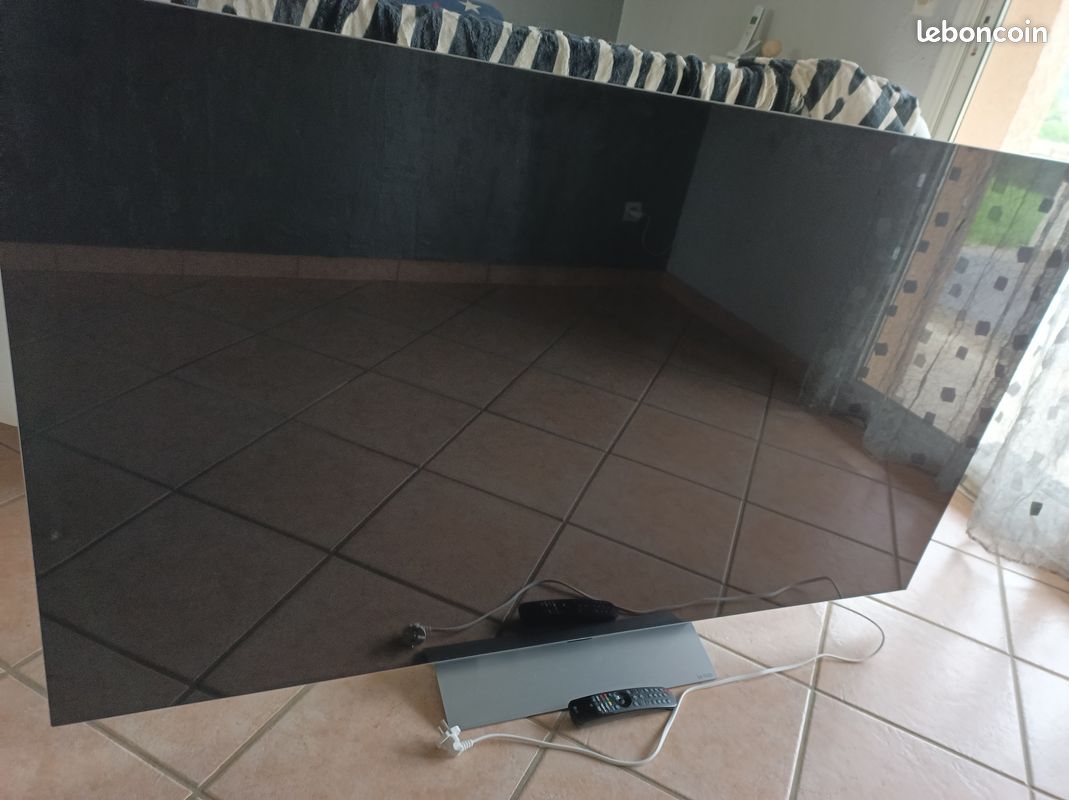 Télévision oled 164 cm LG POUR PIÈCES (image 1)