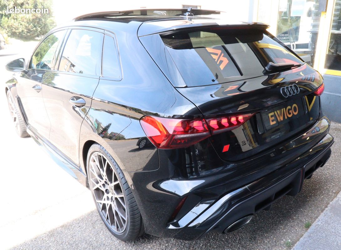 Audi rs3 sportback 2.5 tfsi 400 carbon black quattro s-tronic bva + 1ere main malus paye + full options (image 9)