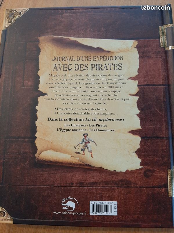 Livre "Journal d'une expédition avec des pirates" (image 2)