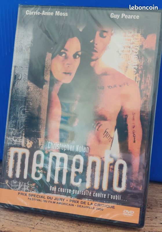 DVD MÉMENTO Christopher Nolan (image 1)
