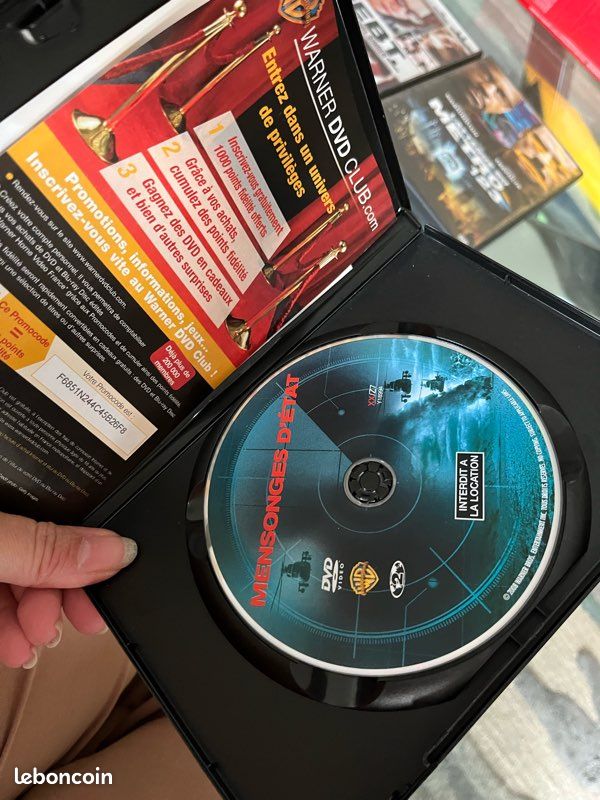 DVD mensonges d’état avec Di caprio et Russel Crowe (image 3)
