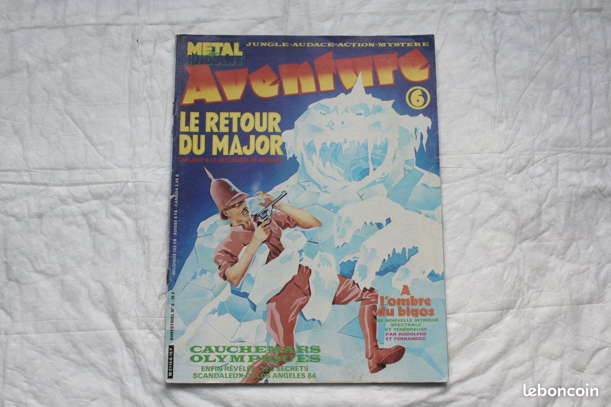 BD Métal Hurlant Aventure n°6 juillet 1984 (image 18)