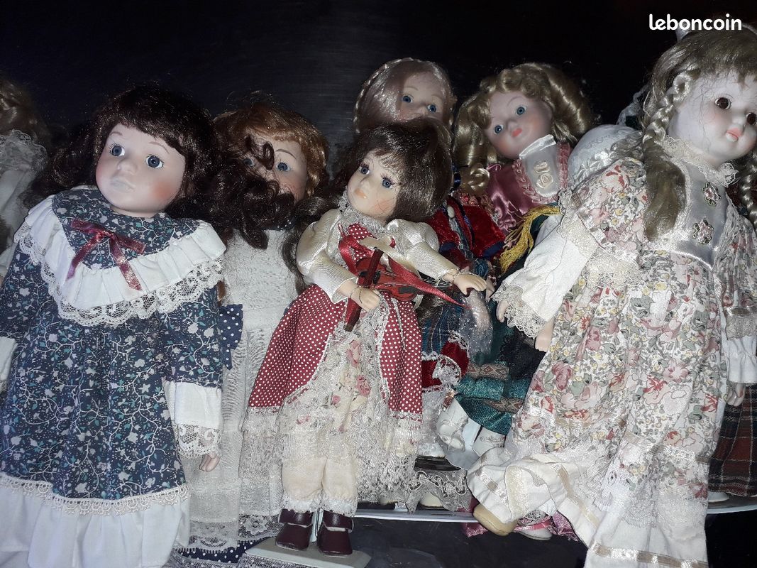 Collection poupées anciennes signées porcelaine (image 1)