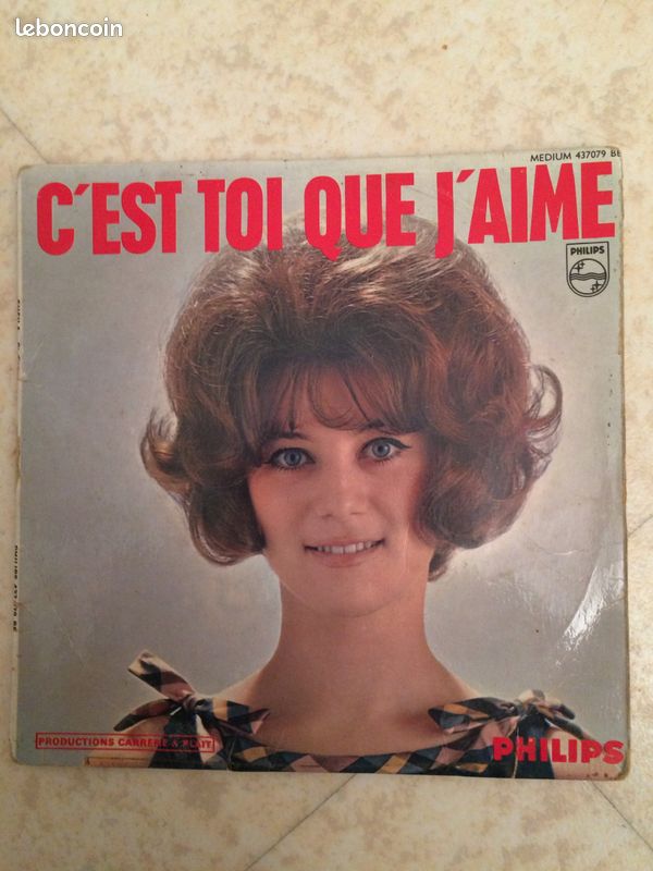 Disque 45T SHEILA c'est toi que j'aime (image 1)