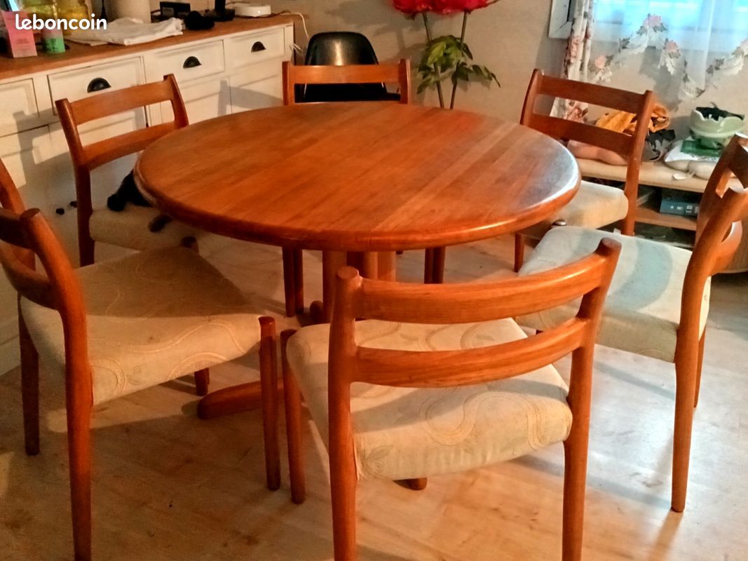 Superbe ensemble scandinave niels otto moller (image 1)