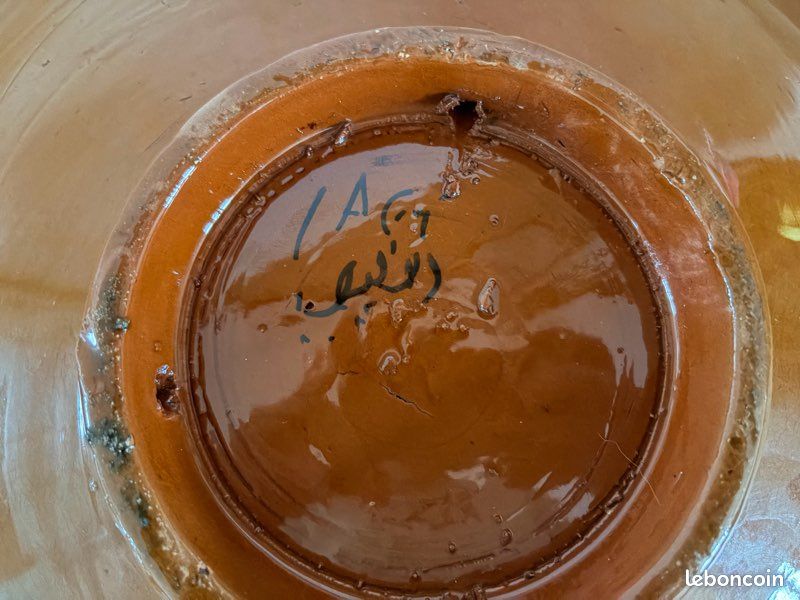 Grand service à tajine marocain complet – peint à la main – état impeccable (image 8)