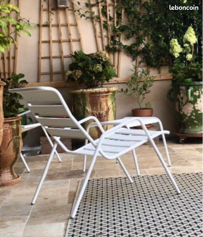 Fauteuil + repose pied monceau Fermob (image 3)