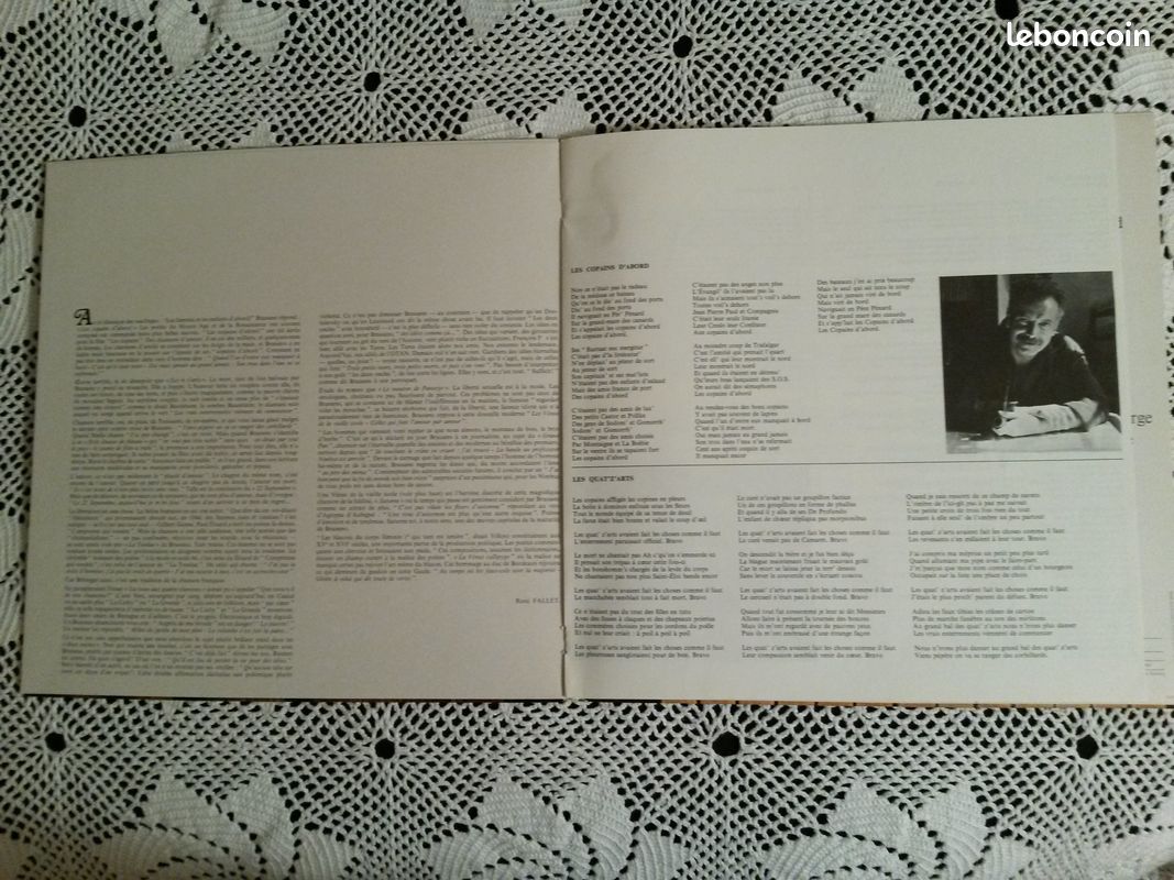 33t Georges Brassens - Les Copains D'abord (image 2)