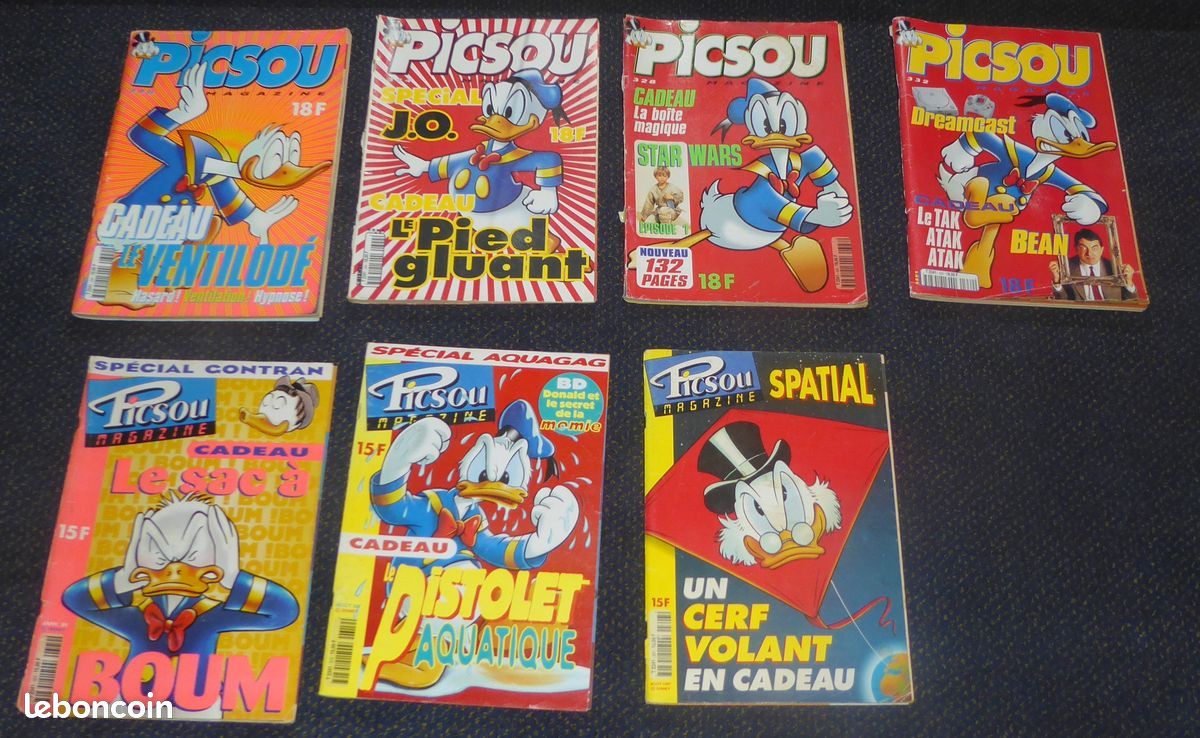 Mickey parade geant , super picsou geant , tresors et jeunesse de picsou.... (image 10)
