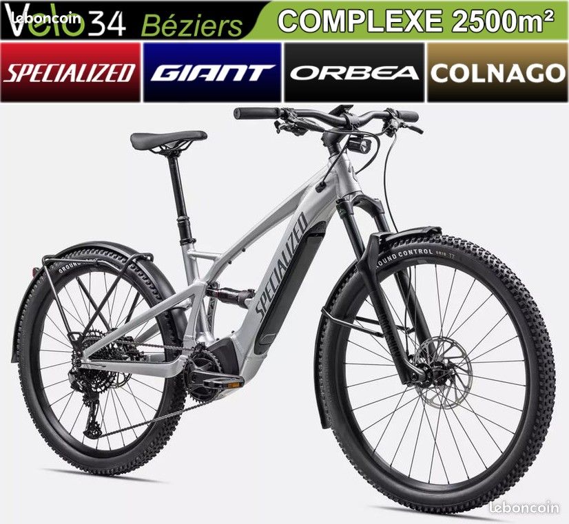 Vélo électrique VTT VTC tout suspendu SPECIALIZED TERO X 4.0 super promo (image 1)