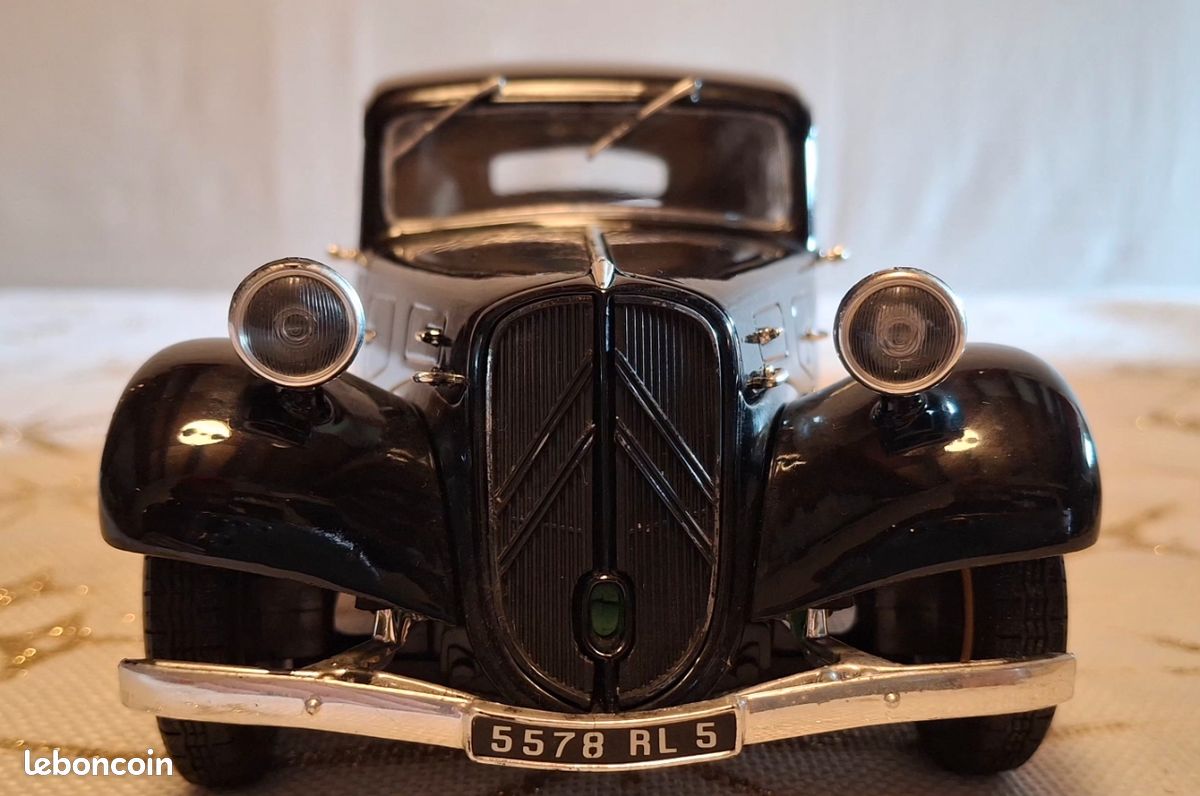 Citroën Traction 11CV Noire 1/43 - Odeon édition Limitée 500ex Modèle ODE171