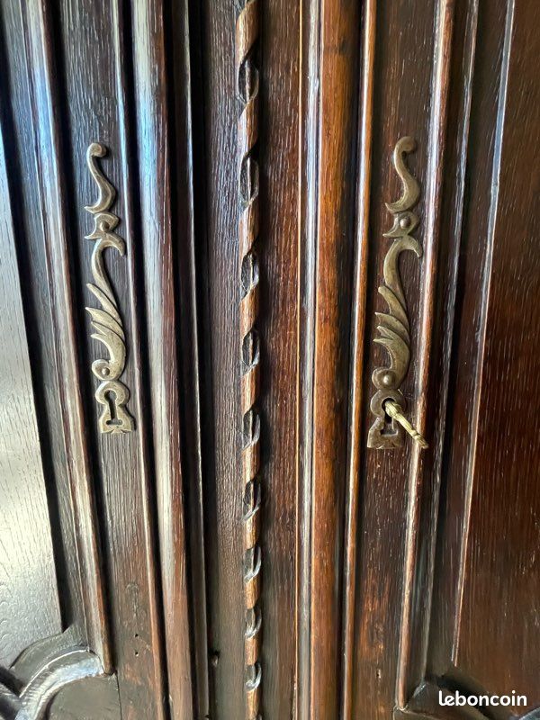 Armoire ancienne bois massif (image 2)