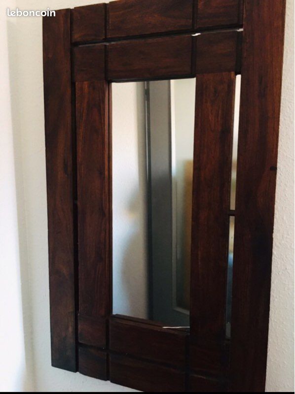 Miroir de qualité bois rare (image 1)