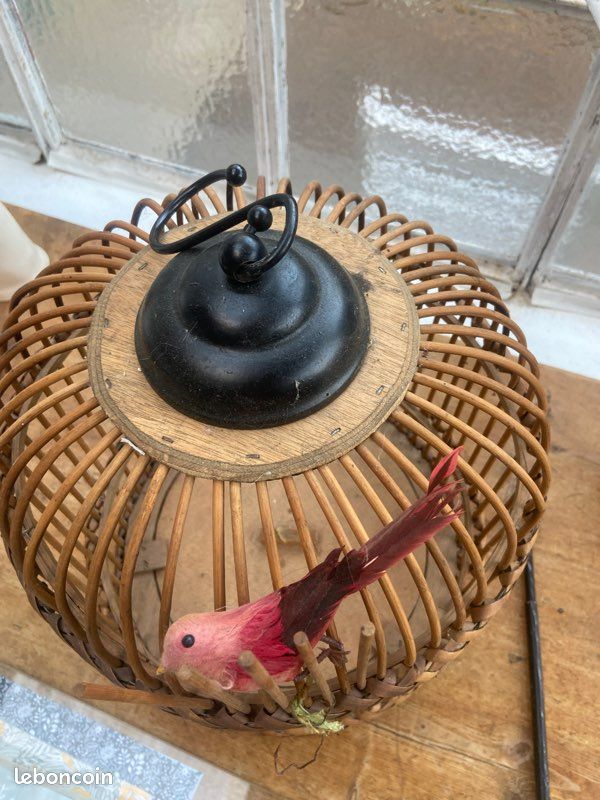 Cage oiseaux bois (image 2)