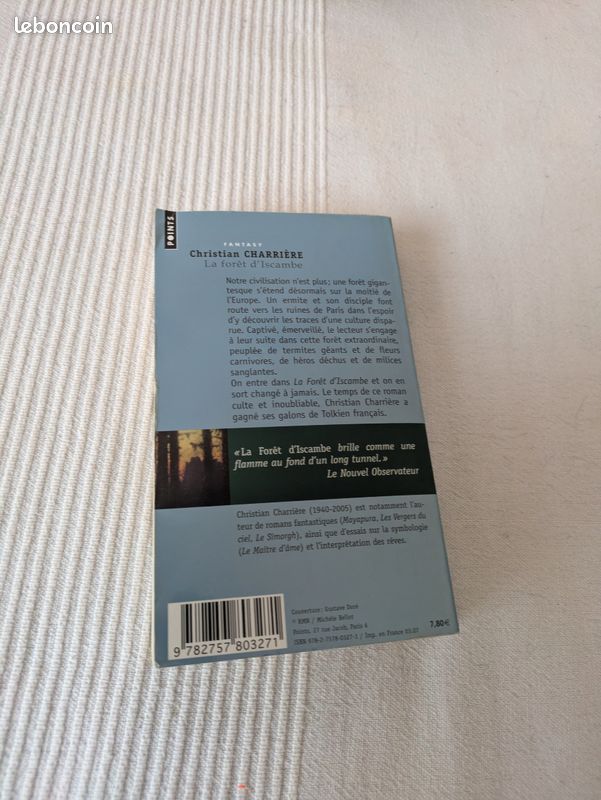 Livre de Christian Charrière "La forêt d'Iscambe" (image 3)