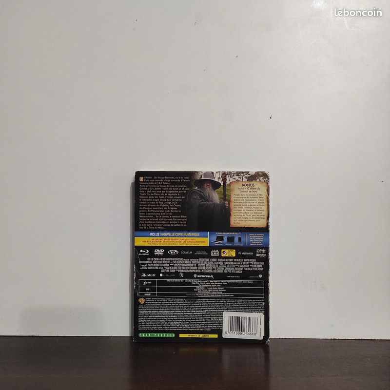 Steelbook Le Hobbit : Un voyage inattendu - Combo Blu-Ray + DVD - (image 2)