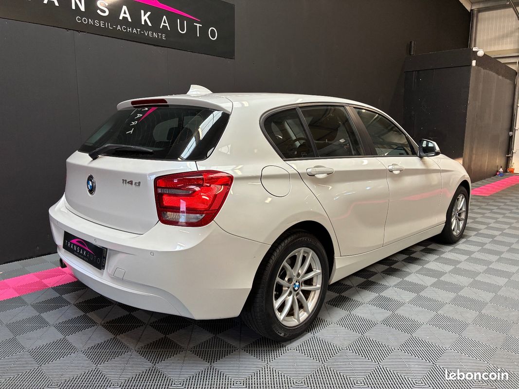 BMW SERIE 1 F20 114d 95 ch 109g Lounge / SUIVI COMPLET BMW (image 5)