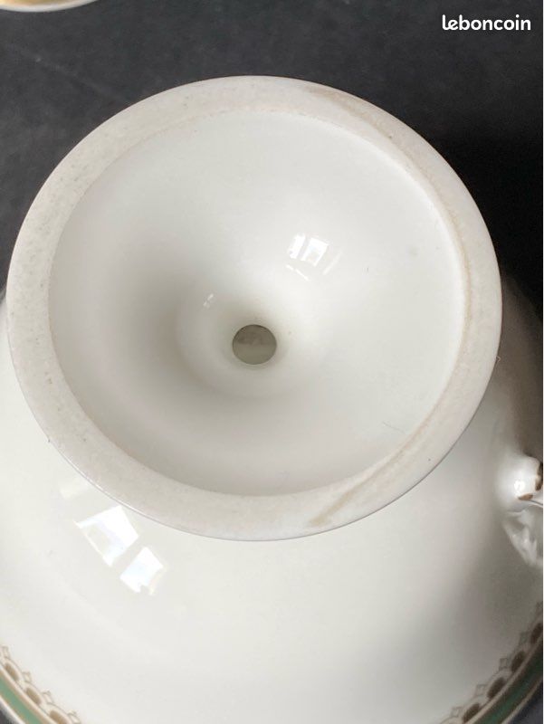 Coupe tripode polylobée en argent - Louise Antiquités