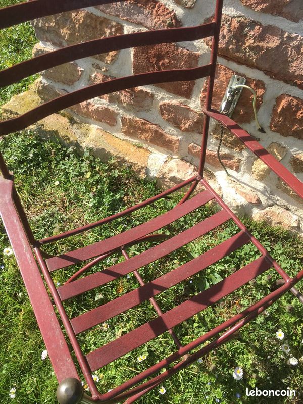 Ensemble de jardin en fer forge (image 5)