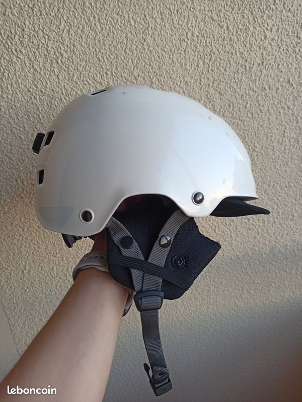 Casque de vélo BTWIN Bol 500 blanc (image 3)