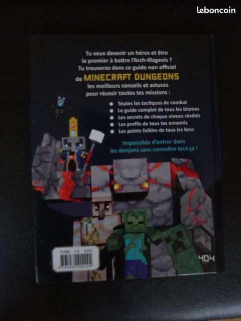 Minecraft dungeons le livre essentiel et divers (image 2)