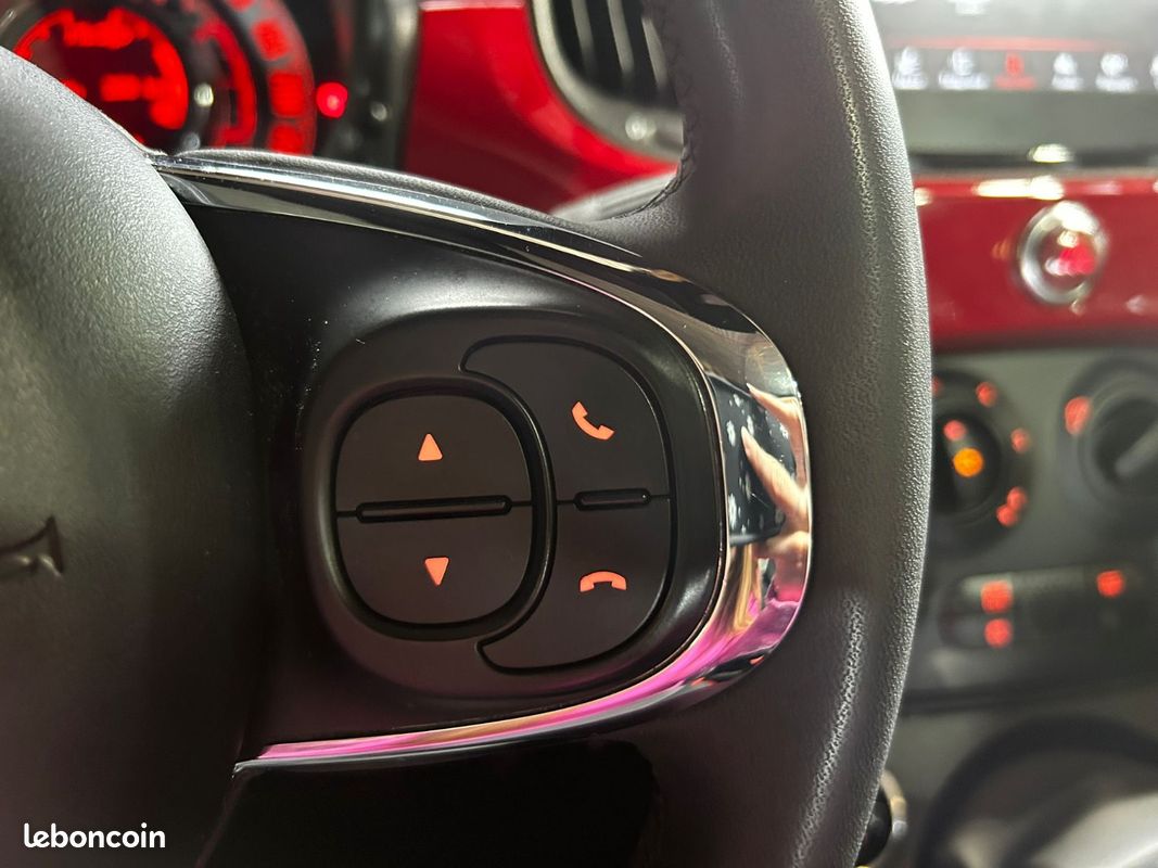 FIAT 500 MY22 1.0 70 ch Hybride BSG S/S (RED) - SUIVIE CHEZ FIAT (image 12)