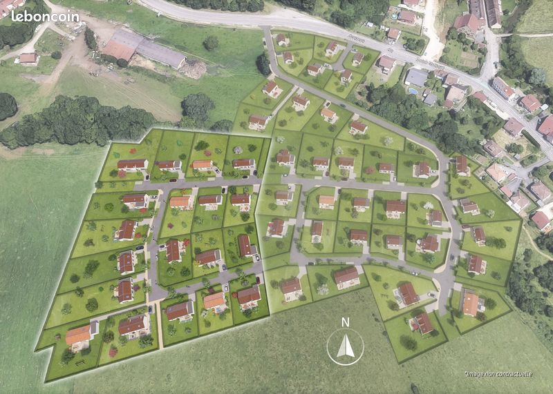 Terrain - LA POMMERAIE 2 · à Héricourt · 59 591 €