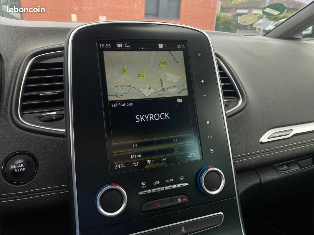 Renault Scénic INTENS 1.6DCI 160CV EDC BOITE AUTOMATIQUE - CARPLAY/PACK BOSE/CAMERA/RADARS AV-AR (image 10)